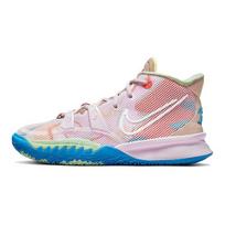 Nike Kyrie 7 GS 1 World 1 People - Regal Pink Kids Sneakers Hemp Honeydew White CT4080-600 36