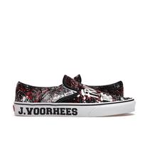 House of Terror x Vans Classic Slip-On Penktadienis 13-oji Unisex Kedai Juodi True-White VN0A4U38ZPL 36