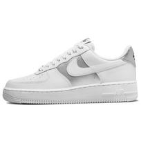 Nike Air Force 1 07 Balti Metalinio Sidabro Moteriški Sportbačiai DD8959-104 40.5