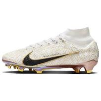 Nike Zoom Mercurial Superfly 9 Elite FG United Golden Pack Vyriški sportbačiai Balti Metaliniai-Auksiniai Juodi HJ0707-100 40.5
