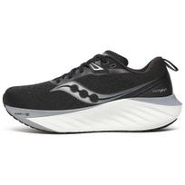 Saucony Triumph 22 Wide Juodi Balti Moteriški Bėgimo Bateliai S10965-200 38