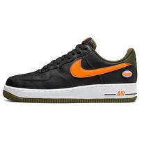 Nike Air Force 1 07 LV8 Hoops - Juodi Oranžiniai Vyriški Kedai Žali Balti DH7440-001 41 black