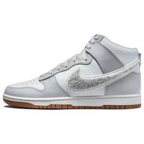 Vyrams skirti sportbačiai Nike Dunk High Chenille Swoosh DR8805-003 (mėlynai dėmėti, pilki, summit/balti/fotoniliniai) 42