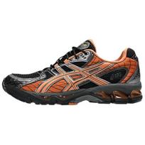 ASICS Gel Nimbus 10.1 Black Rust Orange Unisex Sneakers 1203A543-004 40.5