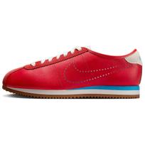 Nike Cortez Oda Universitetinė Raudona Perforuotas Swoosh Moteriški Sportbačiai Summit-White Gum-Medium-Brown University-Blue HQ1841-600 36.5