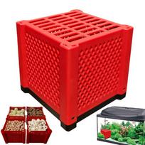 Akvariumo kubo filtras Itin stipri filtravimo ir absorbcijos aktyvuotos anglies kubeliai baseinams Vandens valymo kubas Eco-Aquarium United States