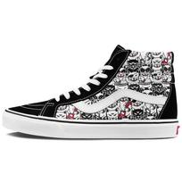 Vans Sk8-Hi Reissue Metal Cats Unisex Kedai Juodi True-White VN0A4BV8BCL 36