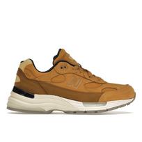 New Balance 992 Pagaminti JAV Kviečių spalvos Unisex Kedai Rudo Tan M992LX 42.5