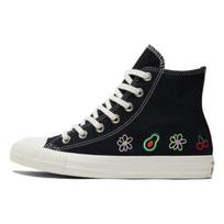 Converse Chuck Taylor All Star High Festival Embroidered Fruits & Florals unisex sportbačiai juodi žali su spinduliais A06065C 36