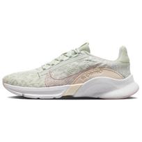 Nike Superrep Go 3 Flyknit Next Nature Patogūs universalūs ilgaamžiai žemi treniruočių batai Moteriški sportbačiai Šviesiai žali DH3393-006 36 white