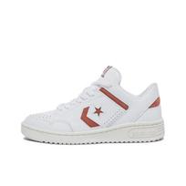 „Converse Weapon Low“ balti, rudi unisex sportbačiai su riešuto spalvos raštu ir ruda spalva A11573C 37