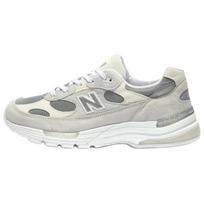 New Balance vyriški 992 Made in USA balti atspindžio unisex sportbačiai su sidabro metaliko spalva (U992NC) 45
