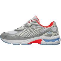 ASICS Gel NYC GS Vaikiški sportbačiai (balti, mėlyni, raudoni), Pjemonto mėlyna-pilka 1204A175-102 36