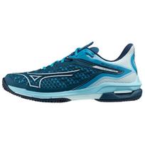 Mizuno Wave Exceed Tour 6 Smūgius sugeriantys Neslystantys Patvarūs Prakaitą sugeriantys Žemi Teniso Batai Vyriški Sportbačiai Mėlyni 61GA2470-27 37