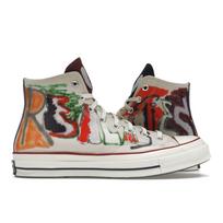 Come Tees x Converse Chuck 70 High Realms and Realities Unisex Kedai Daugiaspalviai Balti Daugiaspalviai 173121C 36 gray