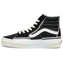 Vans Sk8-Hi Reconstruct - Juodi Balti Unisex Kedai True-White VN0005UK6BT 35