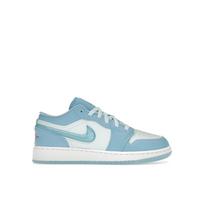 Air Jordan 1 Low SE GS Aquarius Blue Vaikams Sportbačiai Glacier-Blue Hyper-Violet FN7366-400 37.5