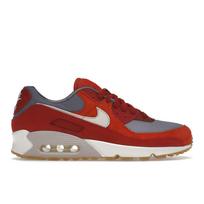 Nike Air Max 90 Premium Gym Red Vyriški sportbačiai Habanero-Red Smoke-Grey Pale-Ivory DH4621-600 41