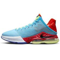 Nike LeBron 19 Low EP Blue Chill Unisex Kedai Juodi Šviesiai Raudoni DO9828-400 42.5