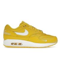 Supreme x Nike Air Max 1 87 SP Speed Yellow Vyriški sportbačiai Balti HF8813-700 42.5 white