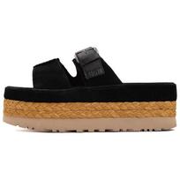 UGG Aubrey Šlepetės Paprastos Madingos Viensaitės Basutės Moteriškos Basutės Juodos 1167451-BLK 38