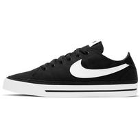 Nike Court Legacy Canvas Juodi Balti Vyriški Kedai CW6539-002 44