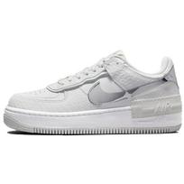 Nike Air Force 1 Shadow Balti Metalinio Sidabro Moteriški Sportbačiai Summit-White DQ0837-100 40
