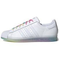 Adidas Superstar Balti Rainbow Padu Unisex Sportbačiai Debesėlio Baltumo GW9682 40⅔