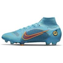 Nike Mercurial Superfly 8 Elite FG Blueprint Pack Vyriški sportbačiai Chlorine-Blue Marina Laser-Orange DJ2839-484 45