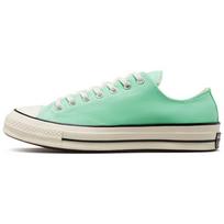 Converse Chuck 70 žemi pasteliniai poliesteriniai - Prism Green unisex sportbačiai Egret Black A00750C 51.5