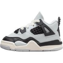 Air Jordan 4 Retro TD Platinum Gold Kūdikio sportbačiai Pilki Pure-Platinum Metallic-Gold FZ8584-070 23.5