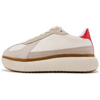 Onitsuka Tiger Delecity Cream Fiery Red Unisex Sneakers 1183B874-104 36