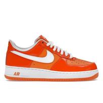 Nike Air Force 1 07 LV8 Saugos Oranžinės Lakuotos Vyriškos Sportinės Basutės Oranžinės Baltos HV9405-800 41