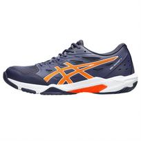 ASICS Gel Rocket 11 Indigo Fog Nova Orange Vyriški sportbačiai Mėlyni 1071A091-500 42.5