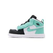 Air Jordan 1 Mid ALT TD Tropical Twist Kūdikio sportbačiai Žali Balti Juodi AR6352-132 23.5