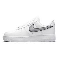 Nike Air Force 1 07 Essential Balti Metalinio Sidabro Moteriški Sportbačiai Juodi DD1523-100 35.5
