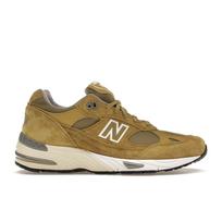New Balance 991 Pagaminta Anglijoje Žalias Samanų spalvos Vyriški Sportbačiai Debesėlio-Kremo Baltumo M991GGW 40.5