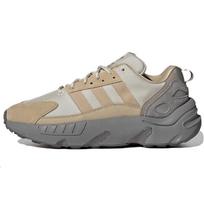 Adidas ZX 22 Boost Aliuminio Magiški Smėlio spalvos Unisex Sportbačiai Rudo Sidabro Metalo GX7008 38
