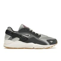 Nike Air Huarache Runner Šviesiai Dūminės Pilkos su Gumos Padu Vyriški Sportbačiai Juodi Violetiniai-Dulkėti FJ0709-001 39