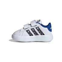 Marvel x adidas Grand Court Cloudfoam I Spider-Man Kūdikių Kedukai Balti Debesėlio Baltumo Pagrindiniai Juodi ID8017 23½