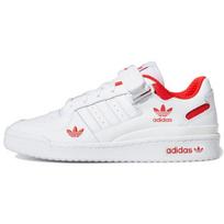 adidas Forum Low Cloud White Red Unisex Sneakers H01674 44
