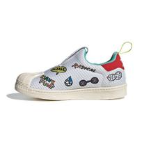 Aaron Kai x adidas Superstar 360 Primeblue J Pop Art Style Waves Kids Sneakers White Cloud-White Vivid-Green FX4920 28