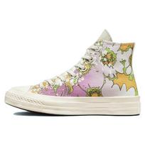 Converse Chuck 70 High Crafted Florals Moteriški kedai Rožiniai Beyond-Pink Alyviniai-Aura A00537C 35