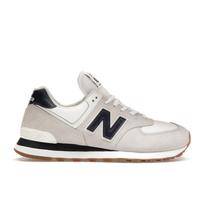 New Balance 574 Balti Laivyno Spalvos Gumos Padu Unisex Sportbačiai Pilki ML574TF2 36