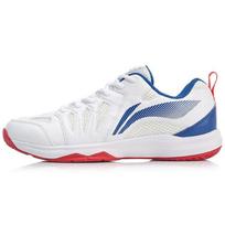 Li-Ning All-Purpose King Fabric Wear-Resistant Non-Slip Shock Absorbing Low-Top Badminton Shoes Men Shoes White Blue AYTP011-13 43