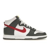 Nike Dunk High Reljefiniai Hoops - Geležies Pilkumo Sporto Raudonumo Vyriški Sportbačiai Opti-Geltonumo Baltumo FD0668-001 43