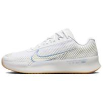NikeCourt Air Zoom Vapor 11 HC Balti Šviesiai Mėlyni Moteriški Sportbačiai Sail Gum-Light-Brown DR6965-105 36