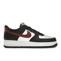 Nike Air Force 1 07 Juodi Tamsiai Komandiniai Raudoni Vyriški Sportbačiai Summit-White White FZ4615-001 45 brown