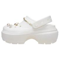 Crocs EVA Madingi Patogūs Universalūs Mediniai Batai Moterims Avalynė Balti 210271-0WV 37-38