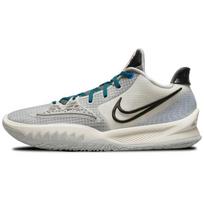 Nike Kyrie Low 4 Grey Fog Sapphire Men Sneakers Total-Orange Black CW3985-004 45